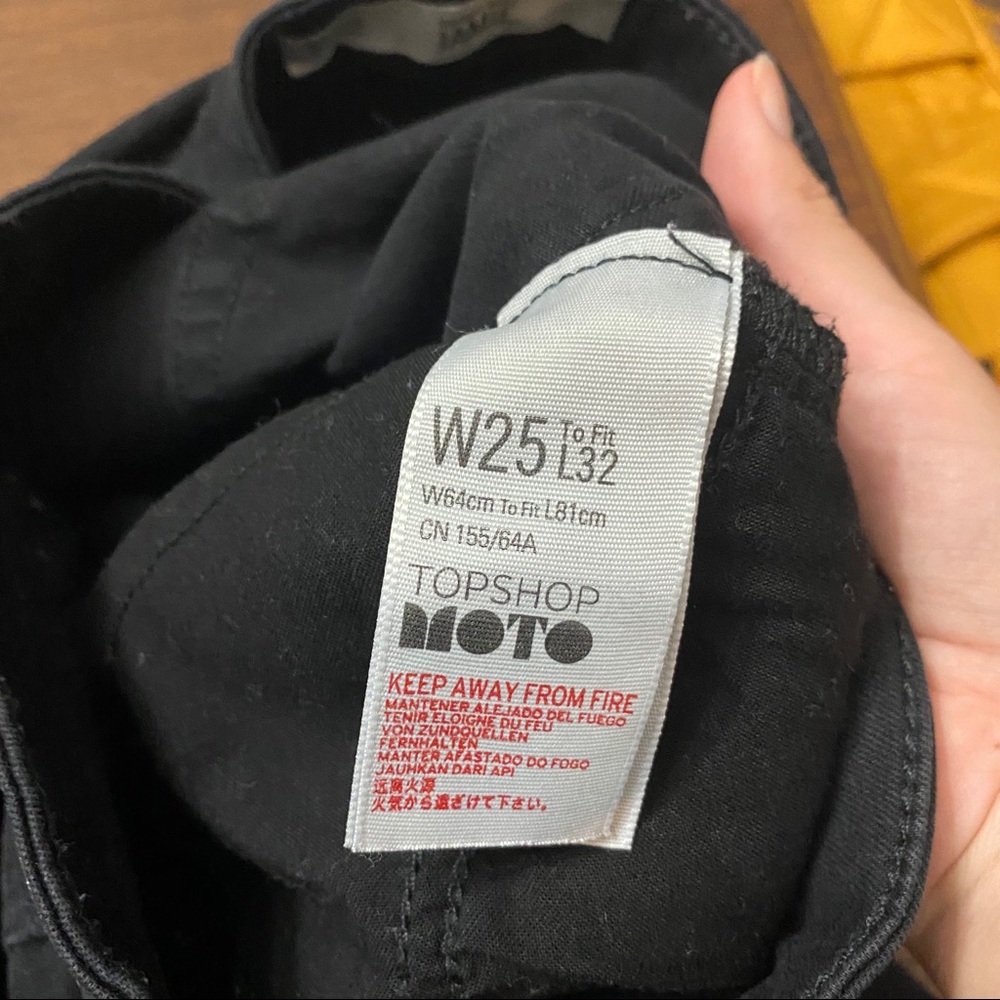 Topshop High-waisted Black Jamie Skinny Jeans - Picture 5 of 7